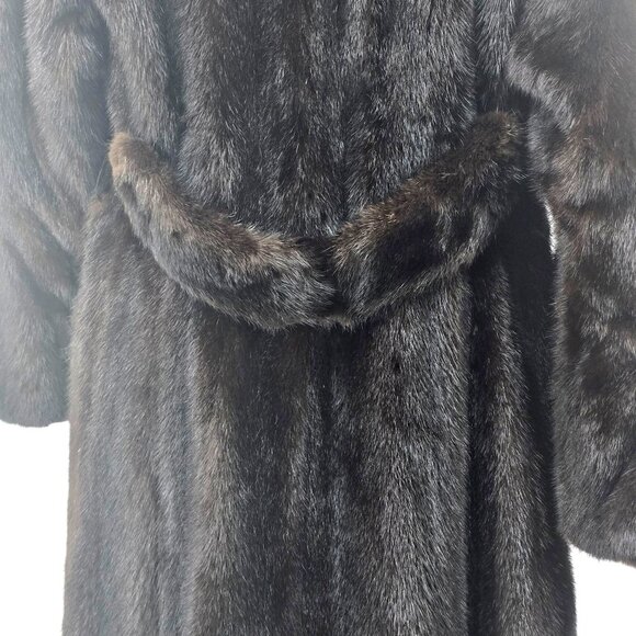 Gorgeous Blackglama Mink Fur Coat Womens Medium - Picture 4 of 10